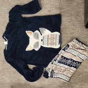 Women's Large Fox 100% Polyester Sleep/Lounge wear